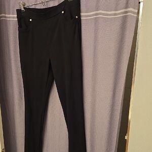 Anne Klein Black Skinny Pants & Jumpsuits